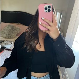 🚫SOLD🚫 Black cropped jacket